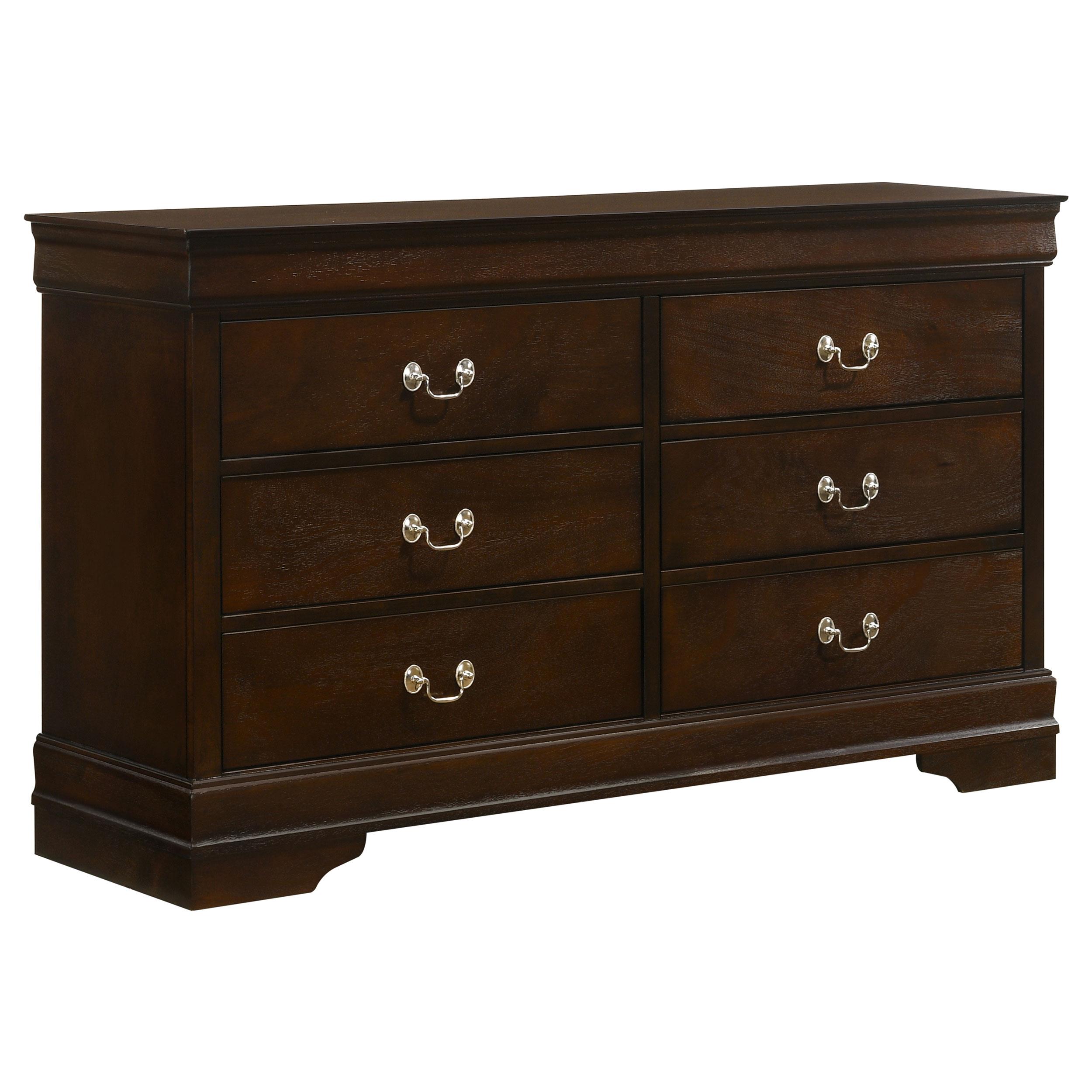 Model: 202411F-S4 | Coaster Louis Philippe 4-piece Full Bedroom Set Cappuccino