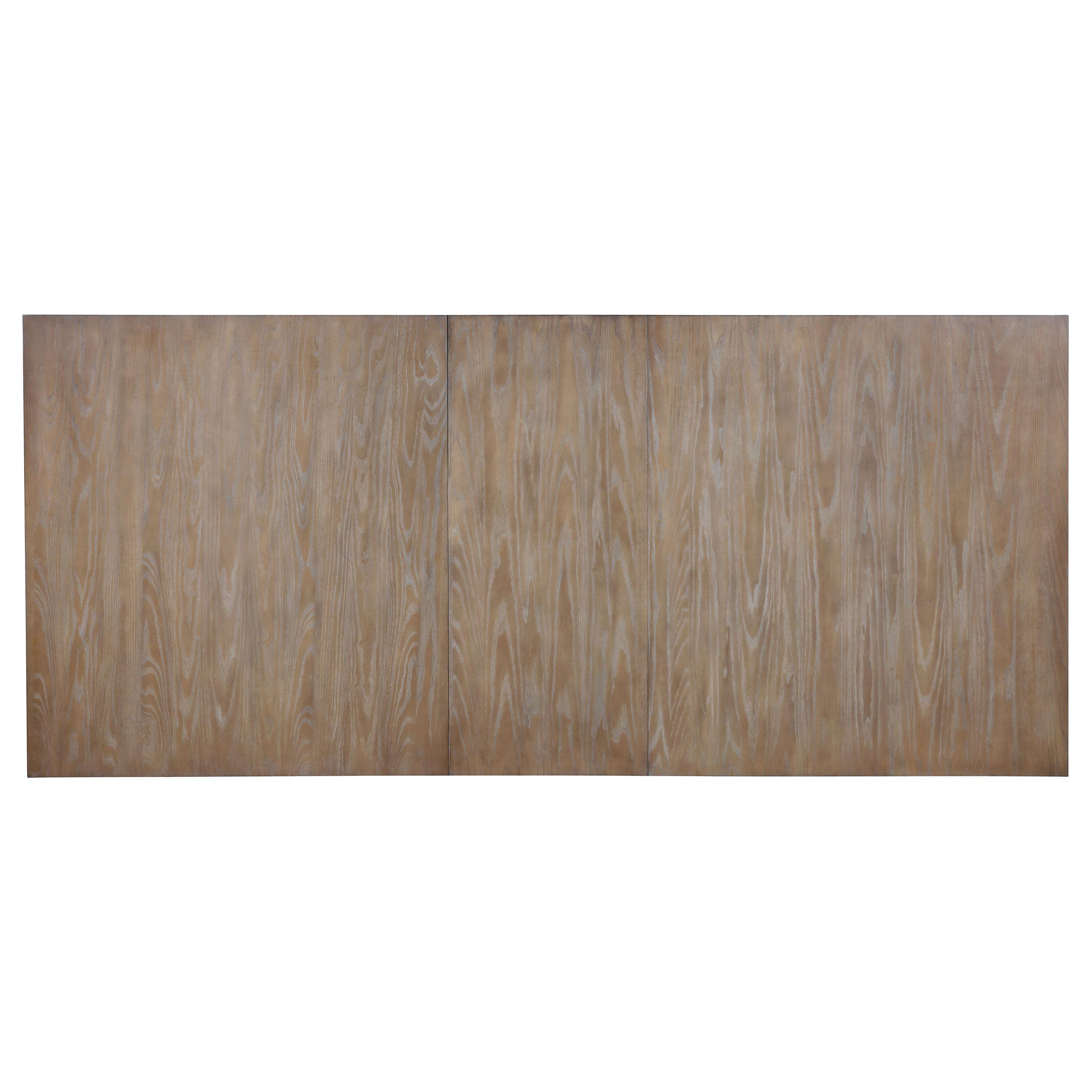Model: 110291 | Coaster Brockway 104-inch Extension Leaf Dining Table Barley Brown