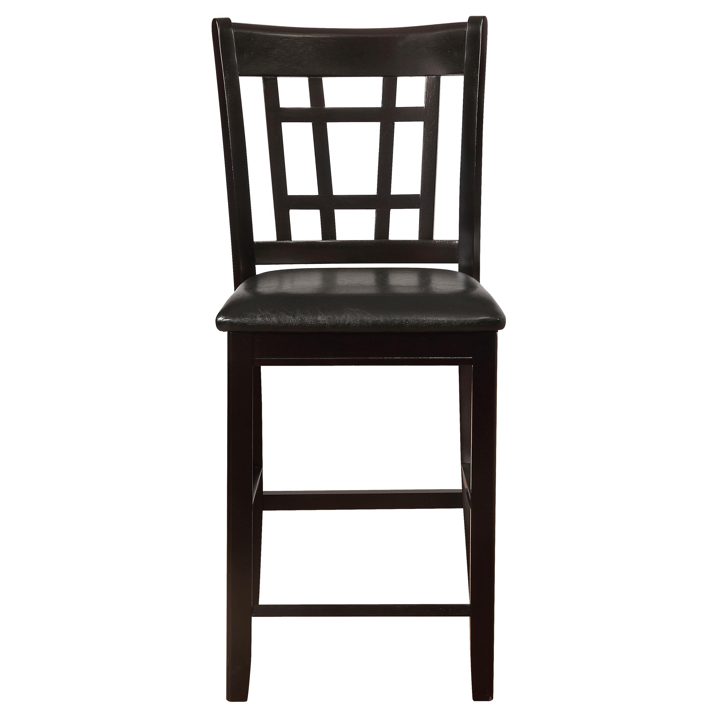 Model: 102888-S5 | Coaster Lavon 5-piece Oval Counter Height Dining Set Espresso