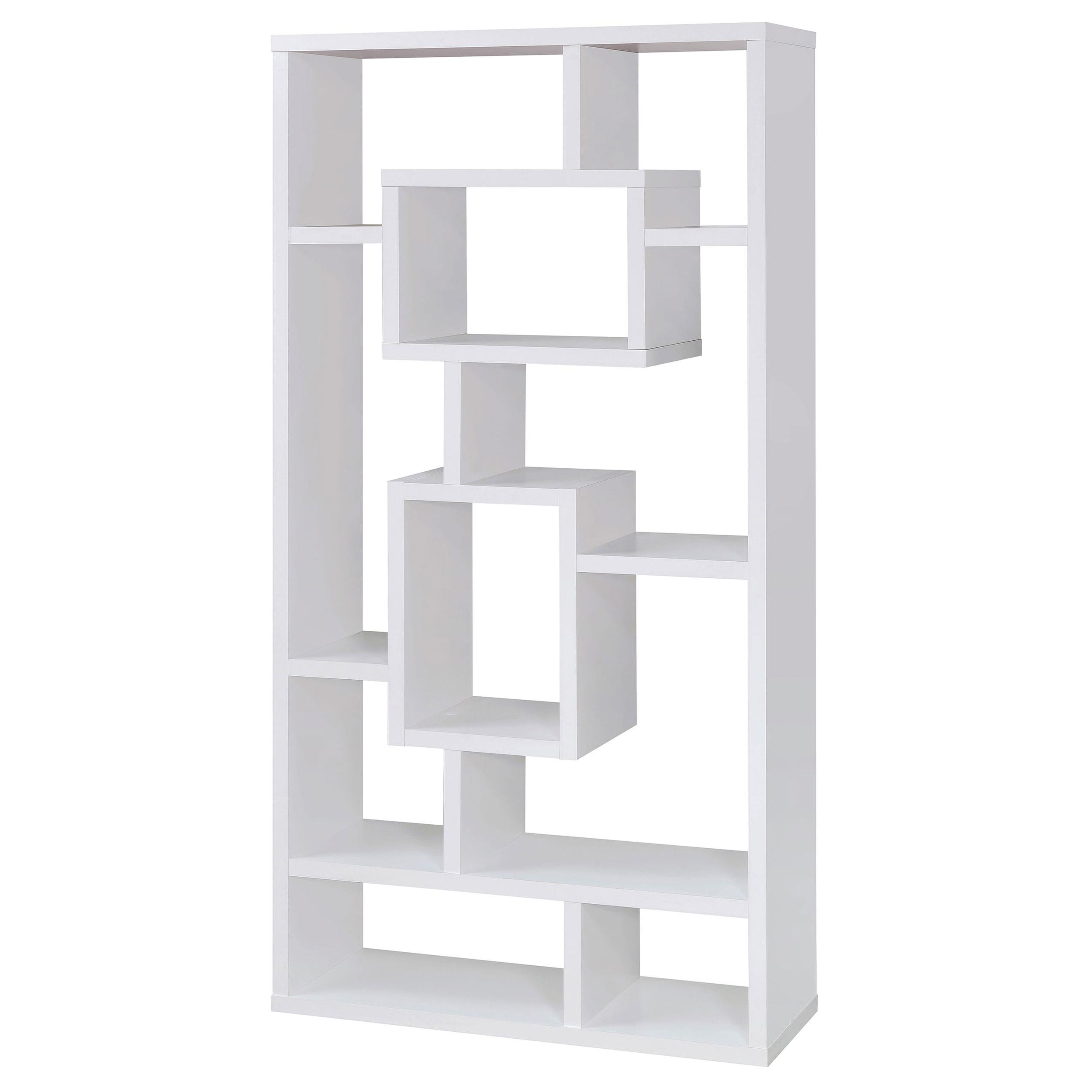 Model: 800157 | Coaster Corey 71-inch 8-shelf Bookshelf White