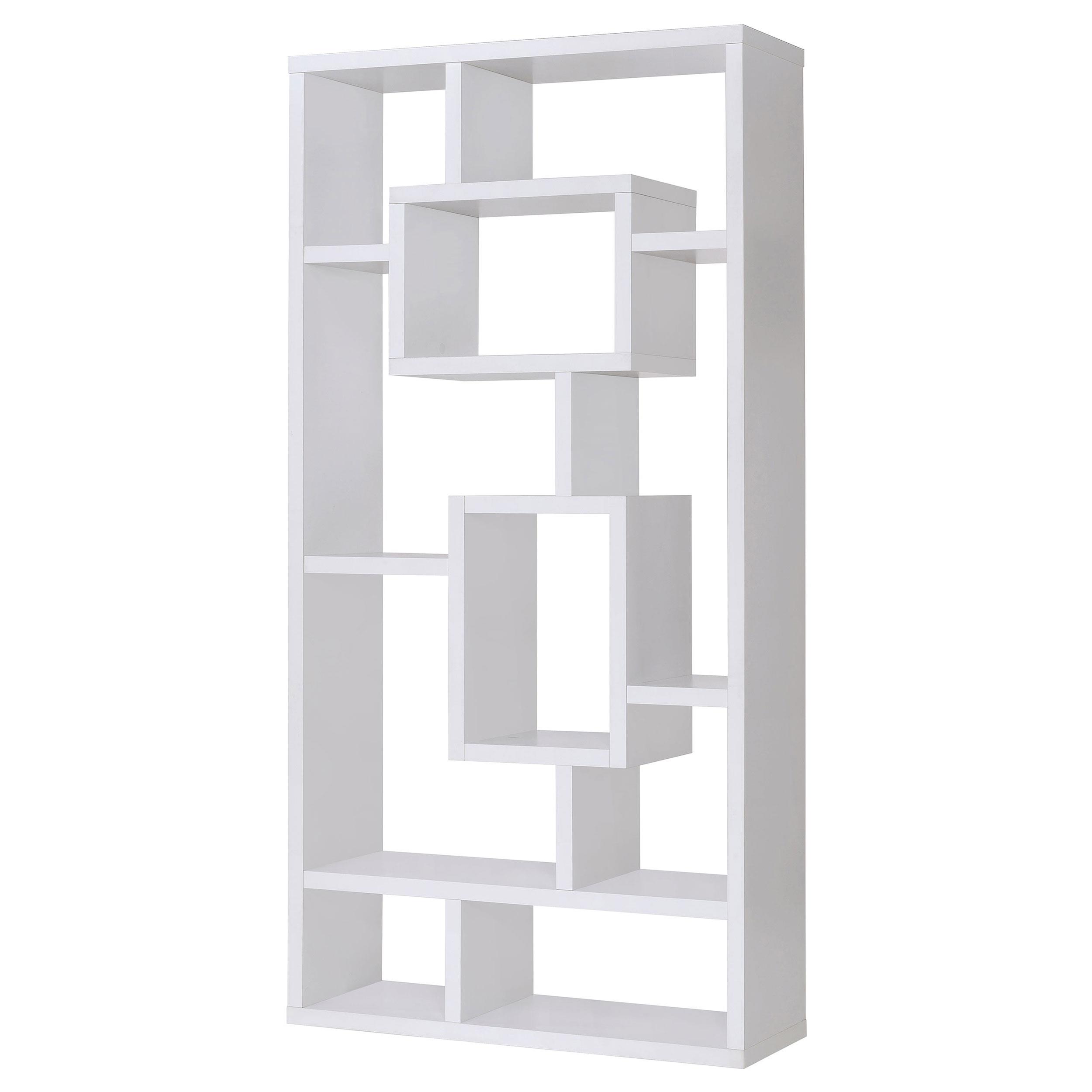 Model: 800157 | Coaster Corey 71-inch 8-shelf Bookshelf White