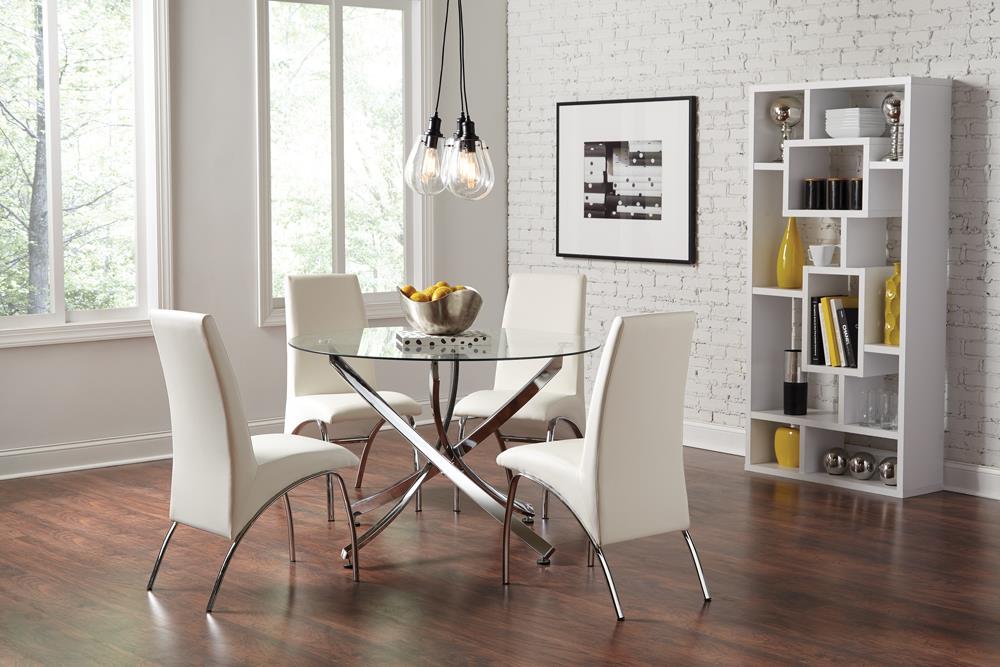 Model: 800157 | Coaster Corey 71-inch 8-shelf Bookshelf White