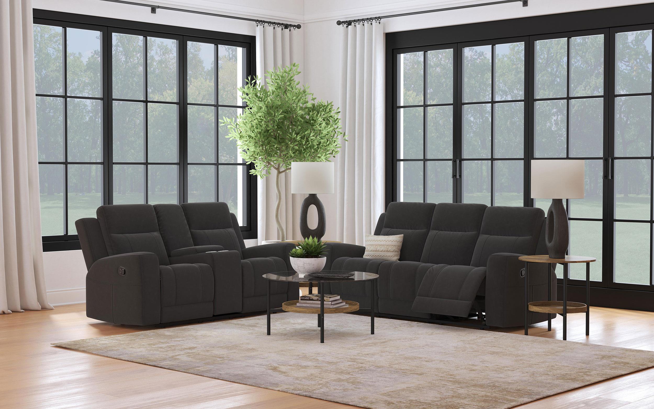 Coaster Reclining Sofas Living Room 610284-S2 | Reese Warehouse