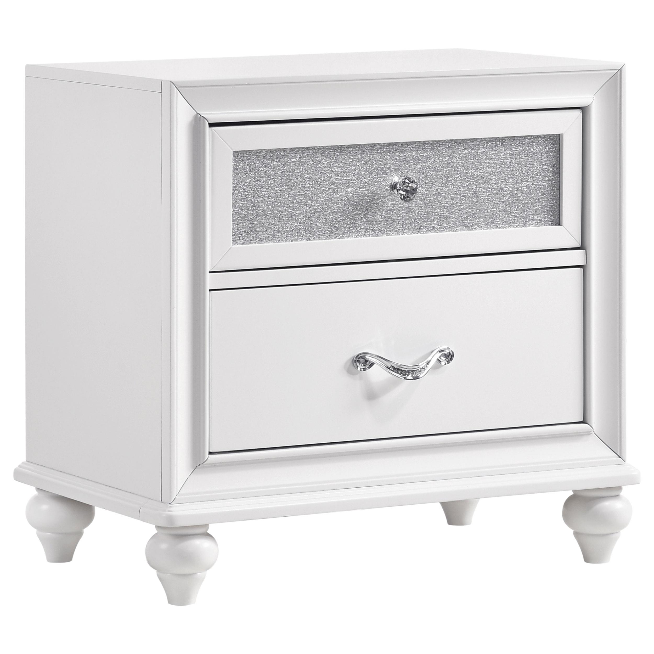 Model: 300843KE-S4 | Coaster Barzini 4-piece Eastern King Bedroom Set White
