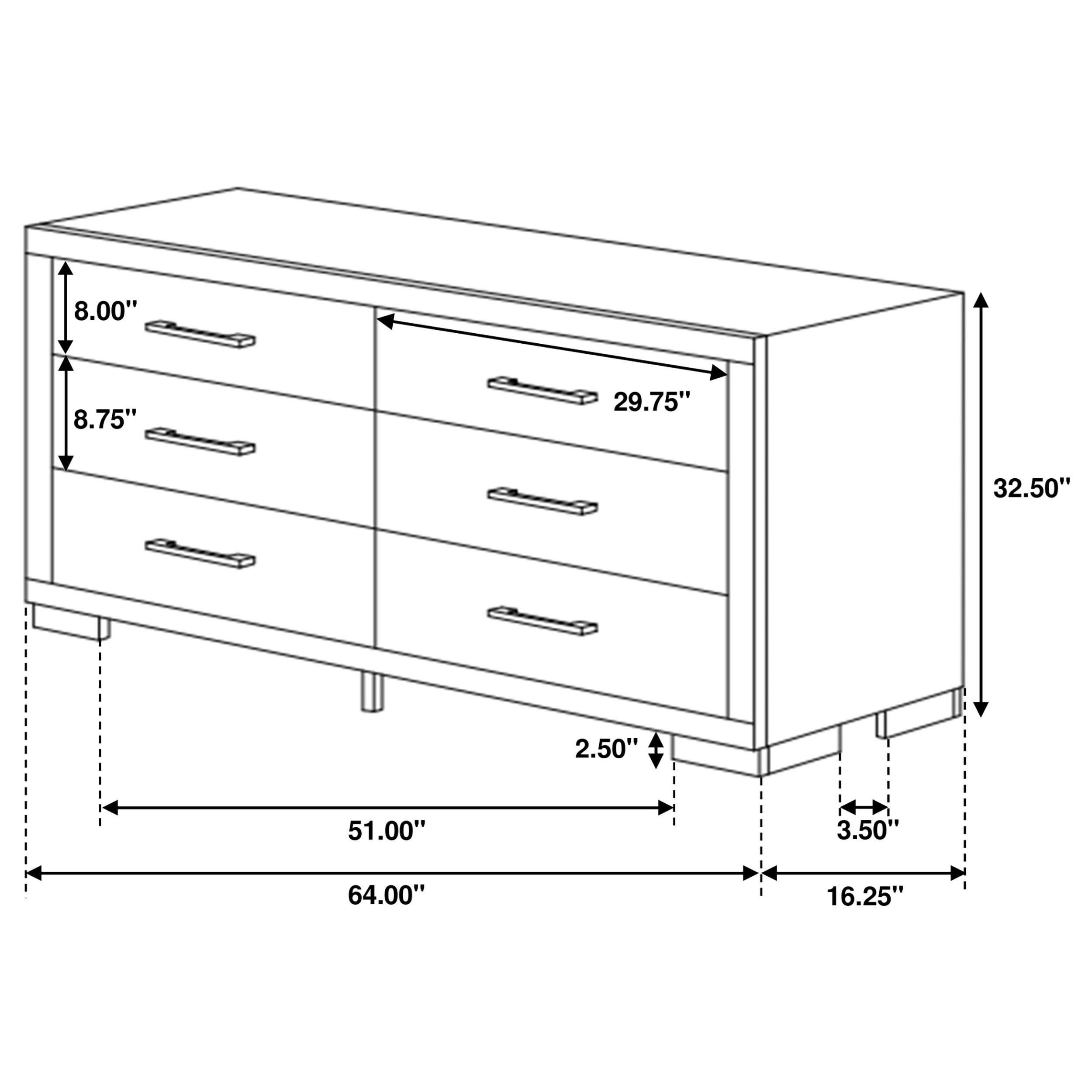 Model: 200711Q-S4 | Coaster Jessica 4-piece Queen LED Bedroom Set Cappuccino