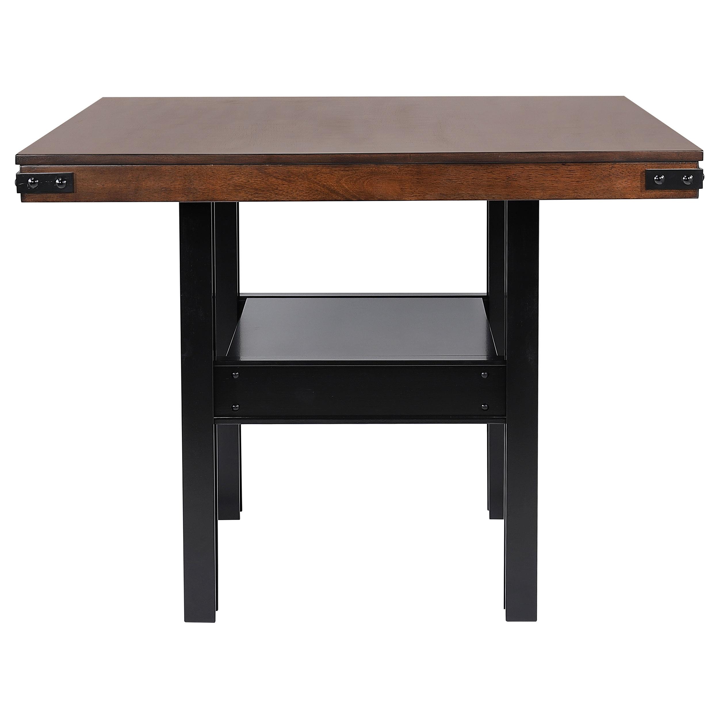 Model: 108888-S7 | Coaster Patterson 7-piece Counter Height Dining Set Mango Oak