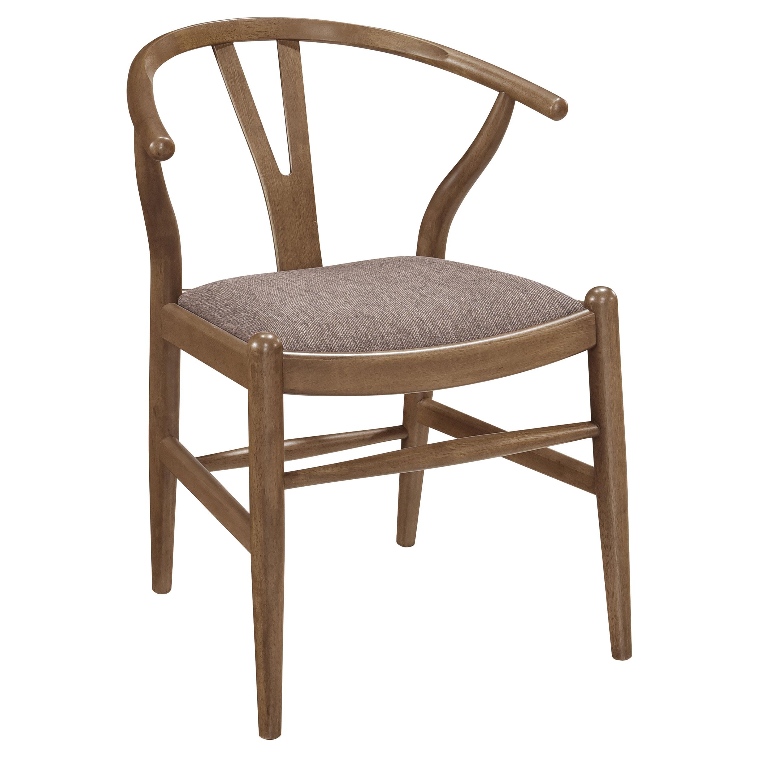 Model: 108471-S5 | Coaster Dinah 5-piece Round Solid Wood Dining Set Walnut