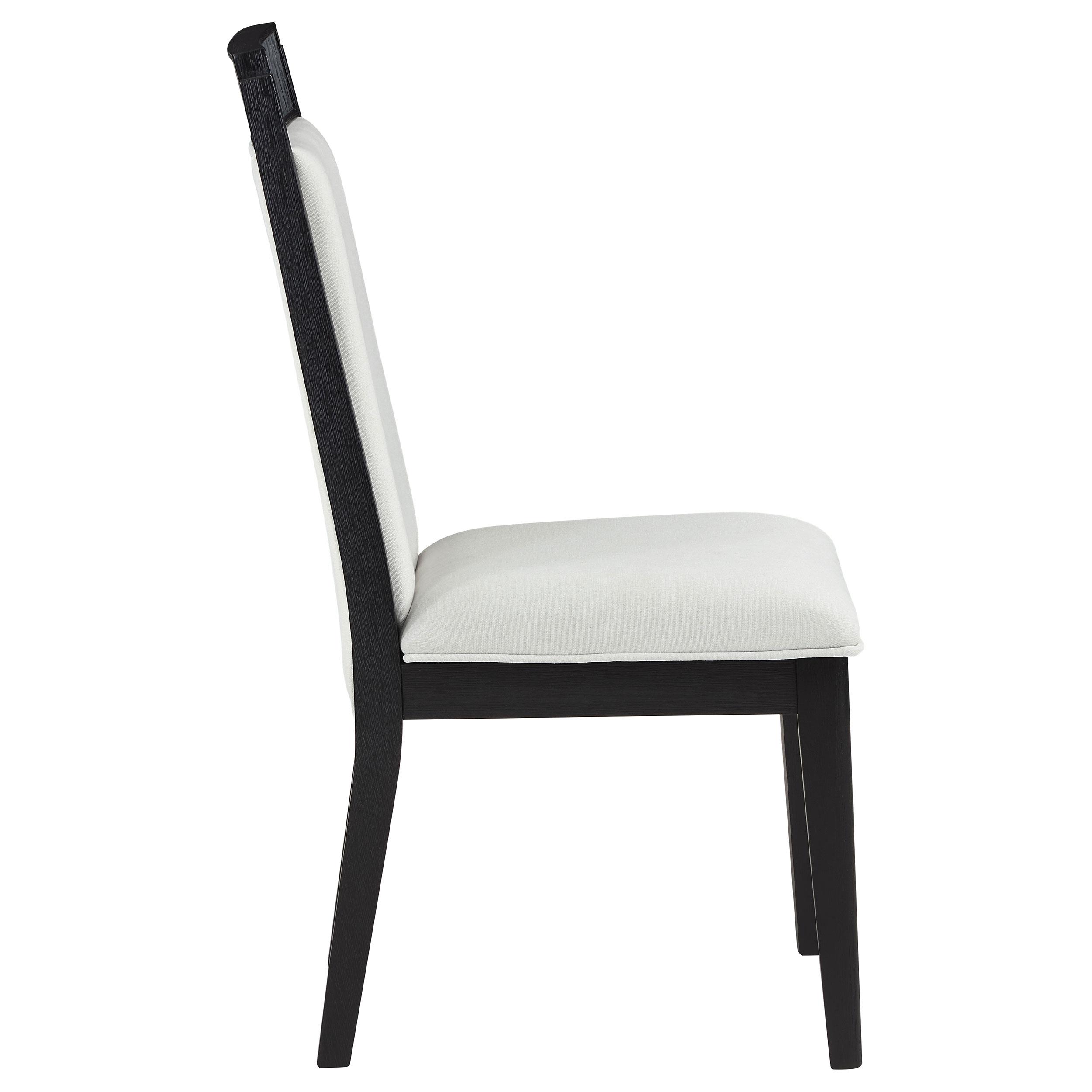 Model: 108232 | Coaster Brookmead Wood Dining Side Chair Ivory and Black (Set of 2)