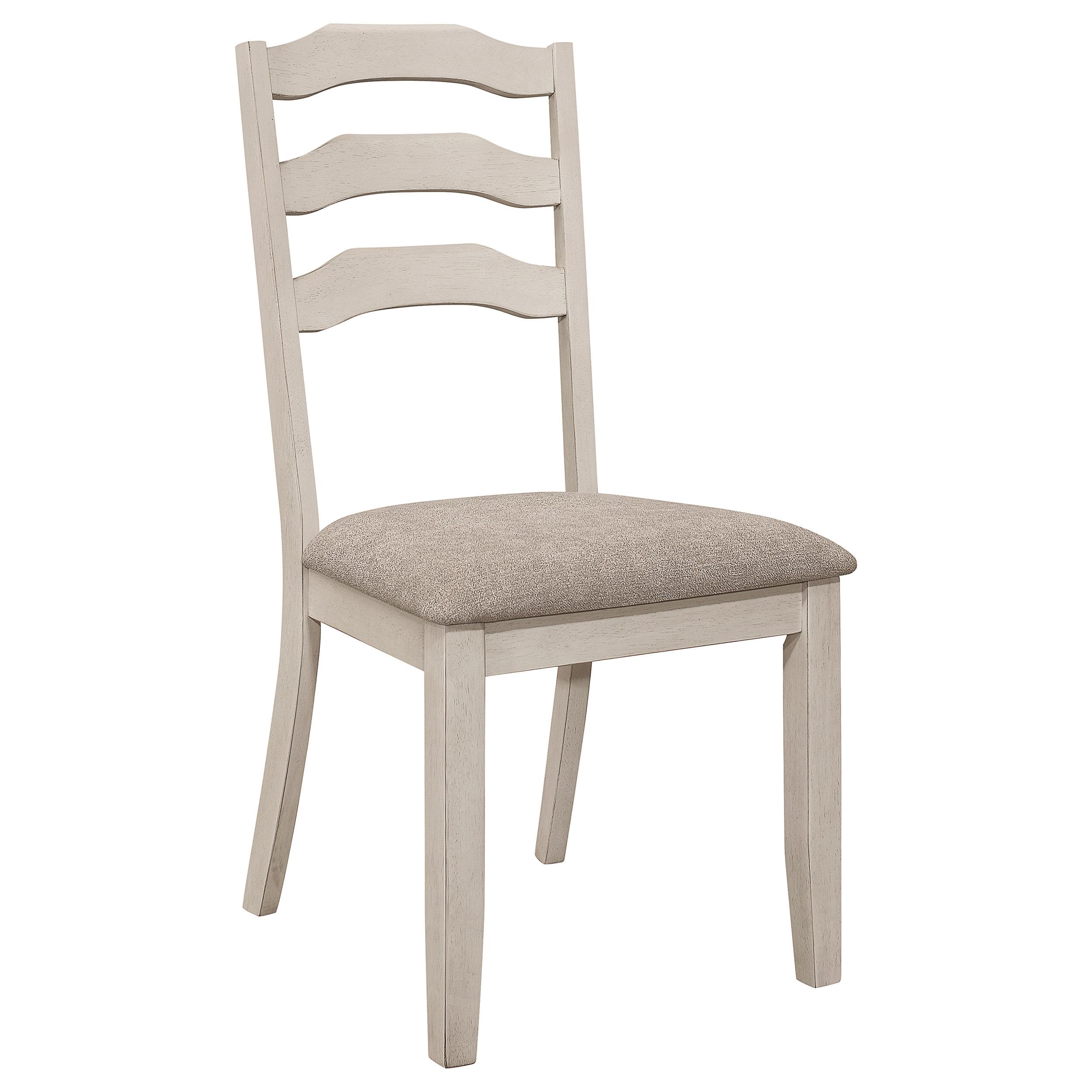 Model: 108051-S7 | Coaster Ronnie 7-piece Rectangular Dining Table Set Rustic Cream