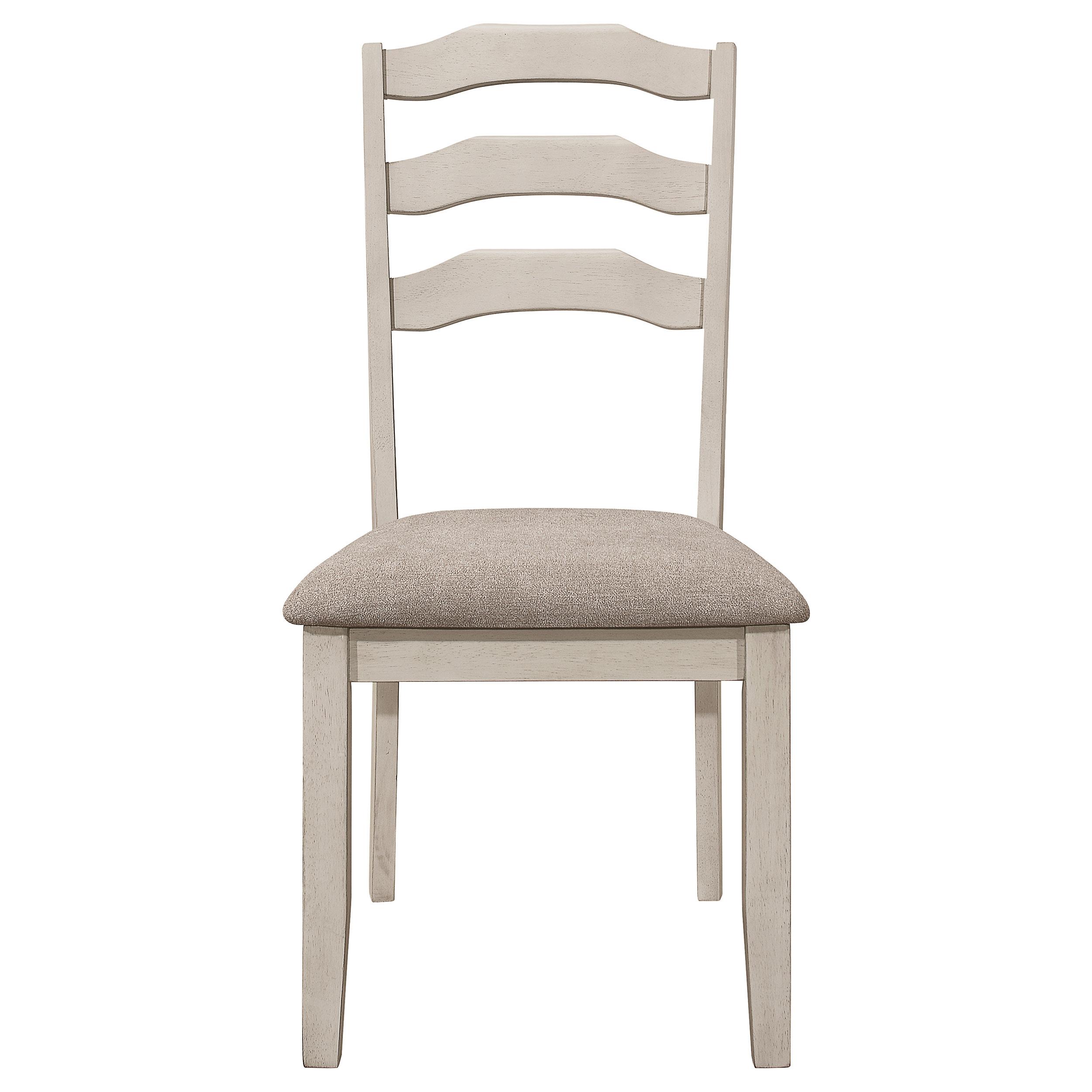 Model: 108051-S7 | Coaster Ronnie 7-piece Rectangular Dining Table Set Rustic Cream