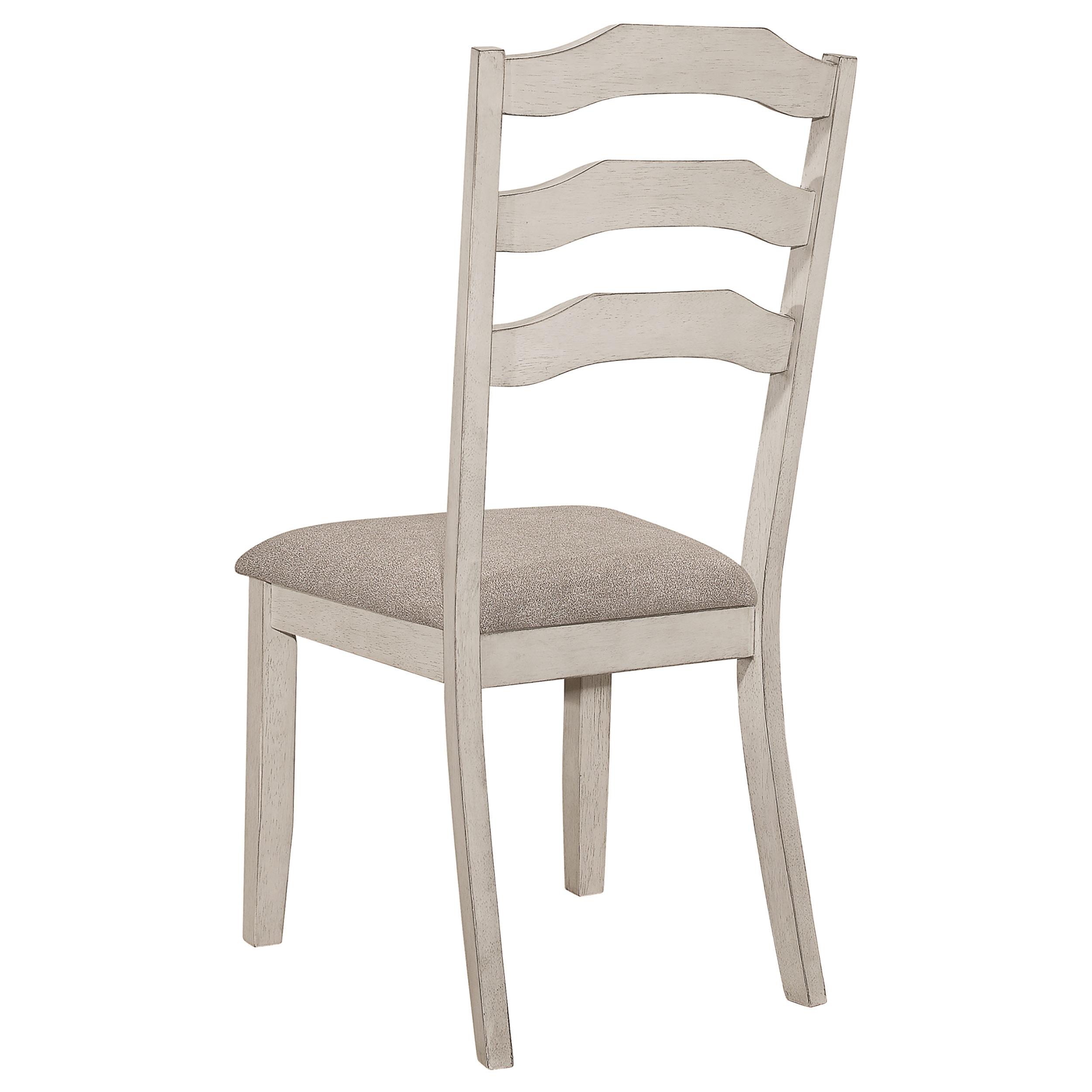 Model: 108051-S7 | Coaster Ronnie 7-piece Rectangular Dining Table Set Rustic Cream