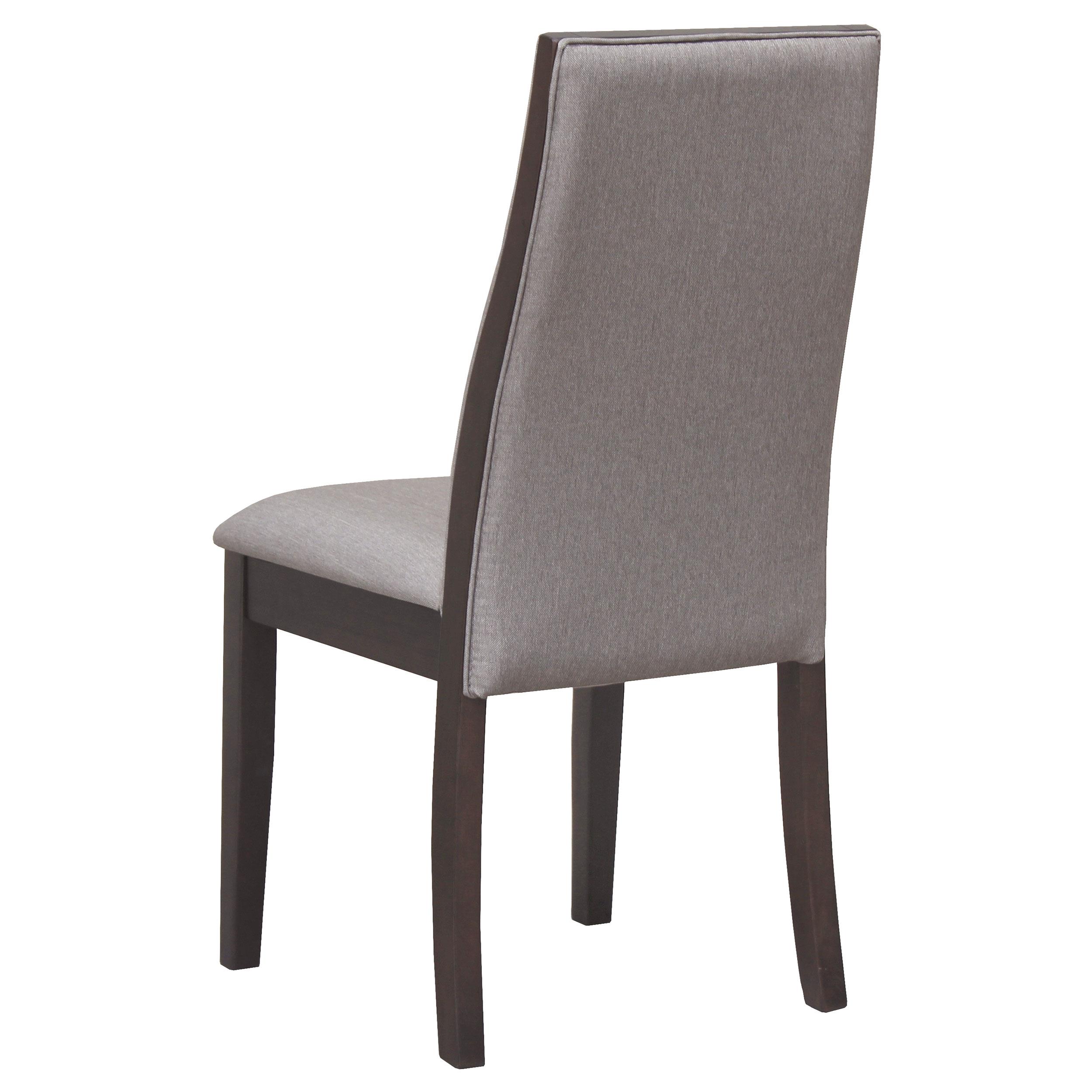 Model: 106583 | Coaster Spring Creek Upholstered Dining Chair Taupe (Set of 2)