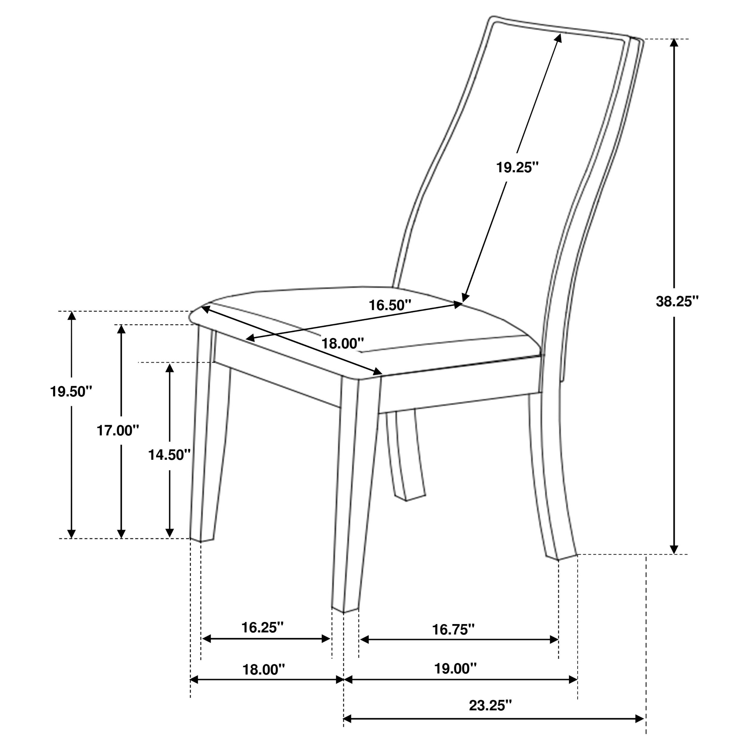 Model: 106583 | Coaster Spring Creek Upholstered Dining Chair Taupe (Set of 2)