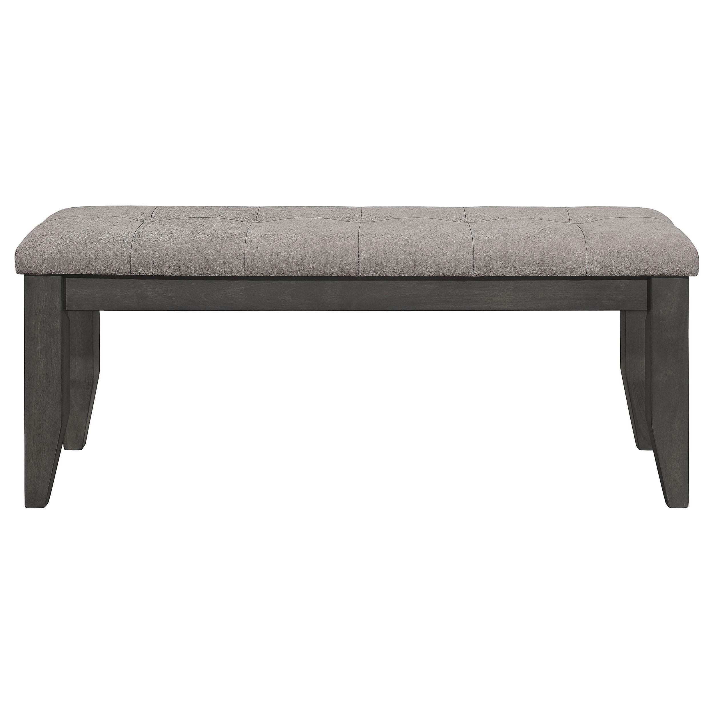 Model: 102721GRY-S6 | Coaster Dalila 6-piece Rectangular Dining Table Set Dark Grey