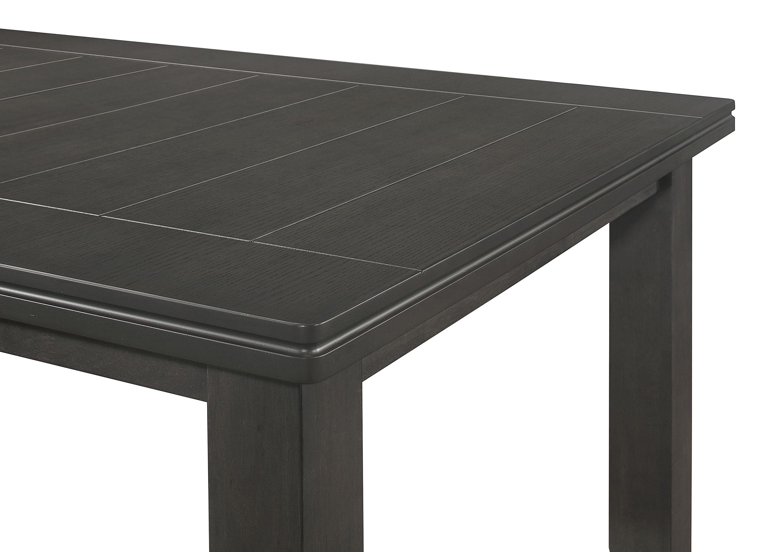 Model: 102721GRY-S6 | Coaster Dalila 6-piece Rectangular Dining Table Set Dark Grey