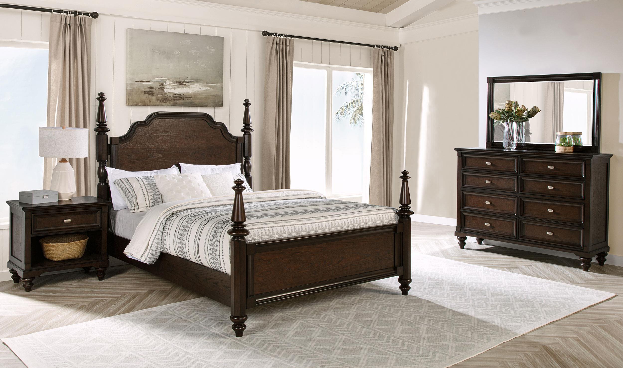 r*m様 BEDWIN&THE HEARTBREAKERS ペイズリー　セットア Coaster Bedroom Sets Bedroom 223631KE-S4 | Reese Warehouse