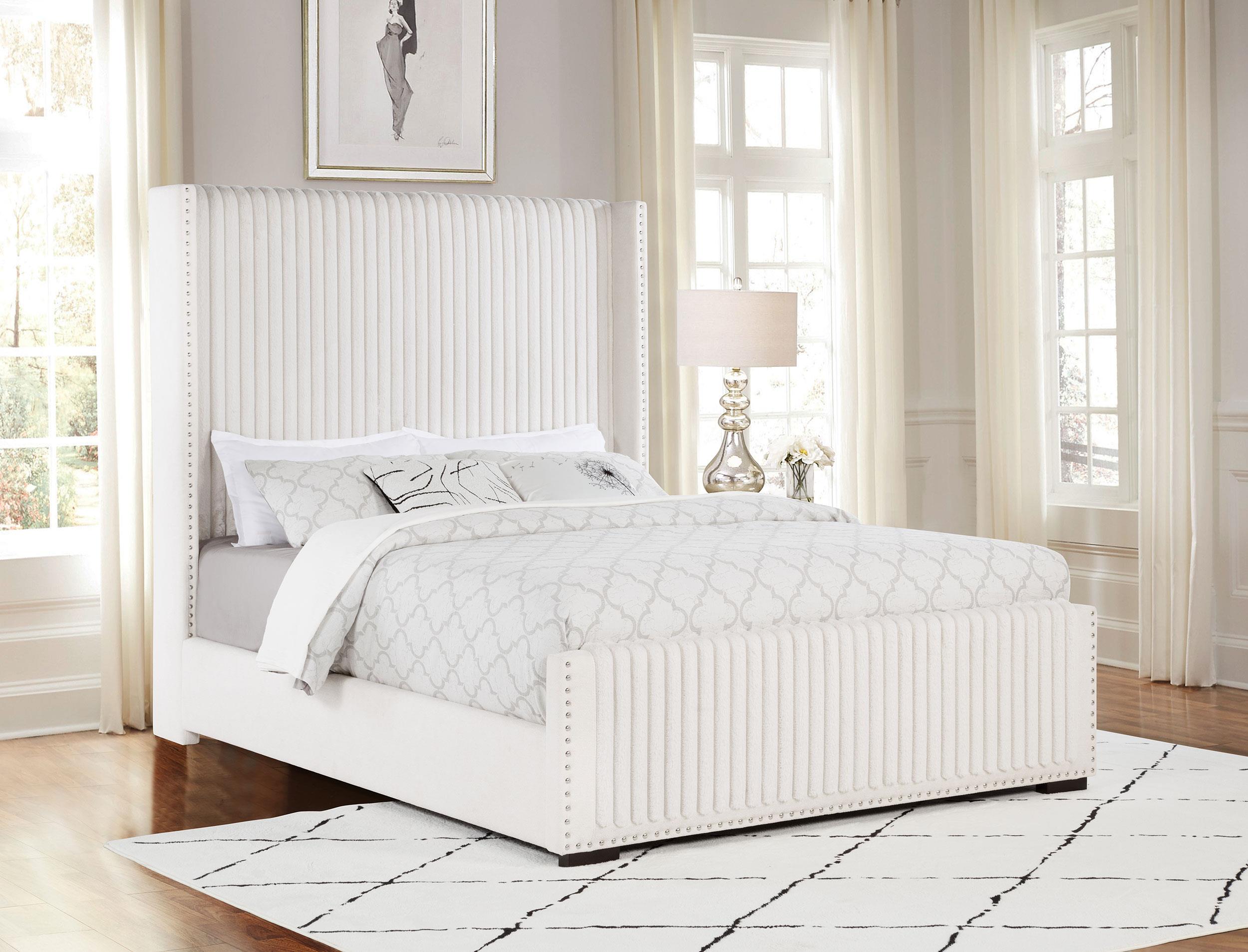 Coaster - 306051KW - Natasha 65-inch Upholstered California King