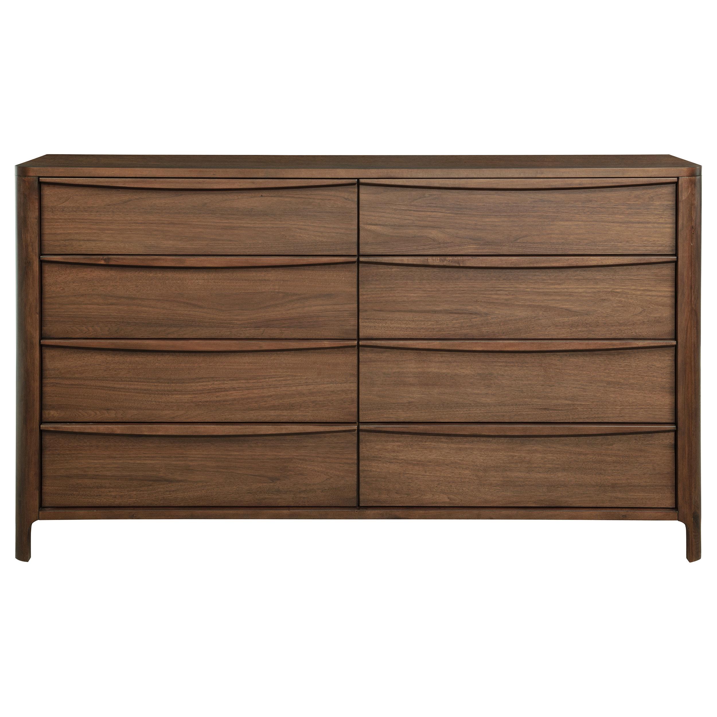 Coaster - 223323 - Maderia 8-drawer Dresser Cabinet Walnut-223323