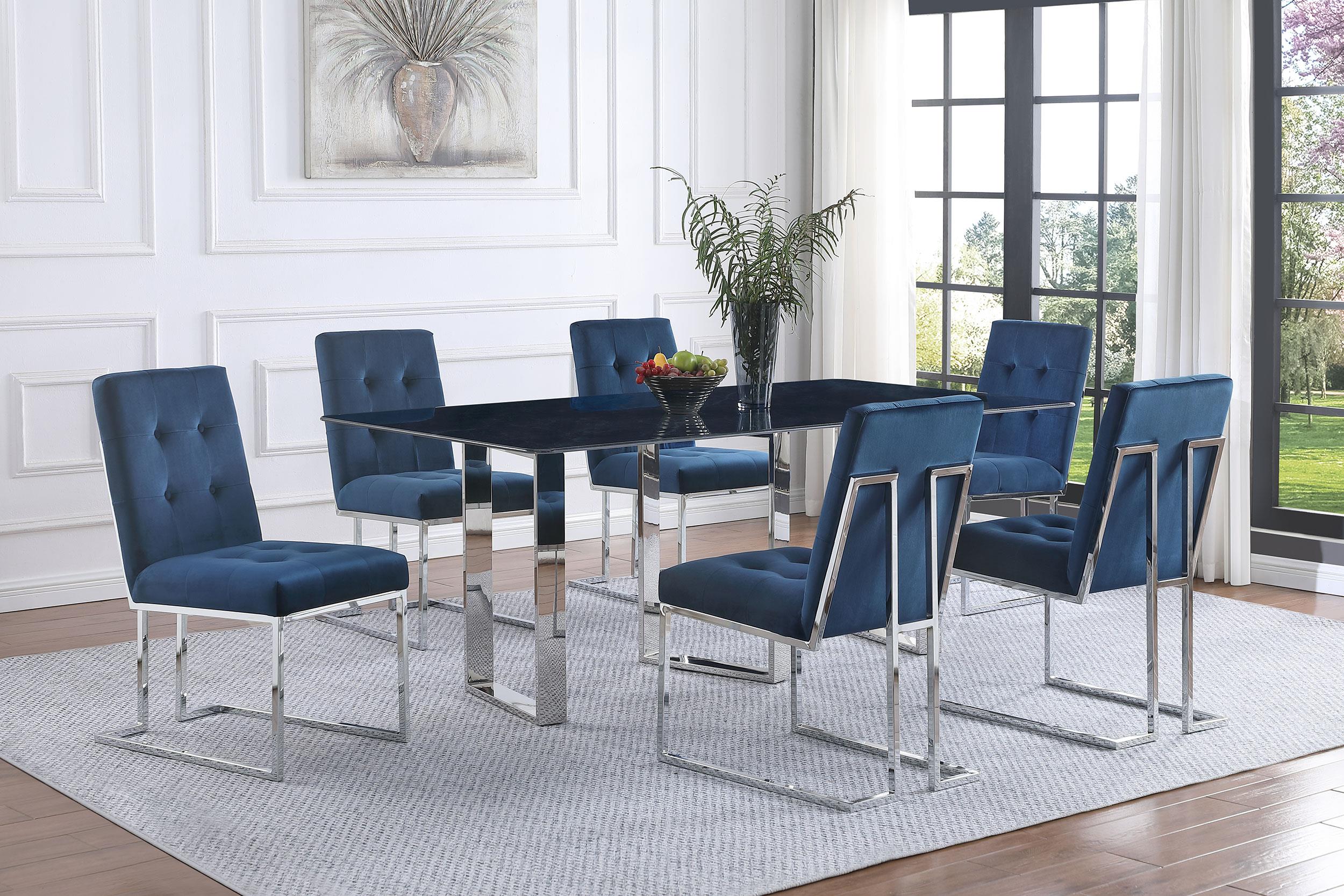 Model: 109361 | Coaster Desden 79-inch Rectangular Sintered Stone Dining Table Grey