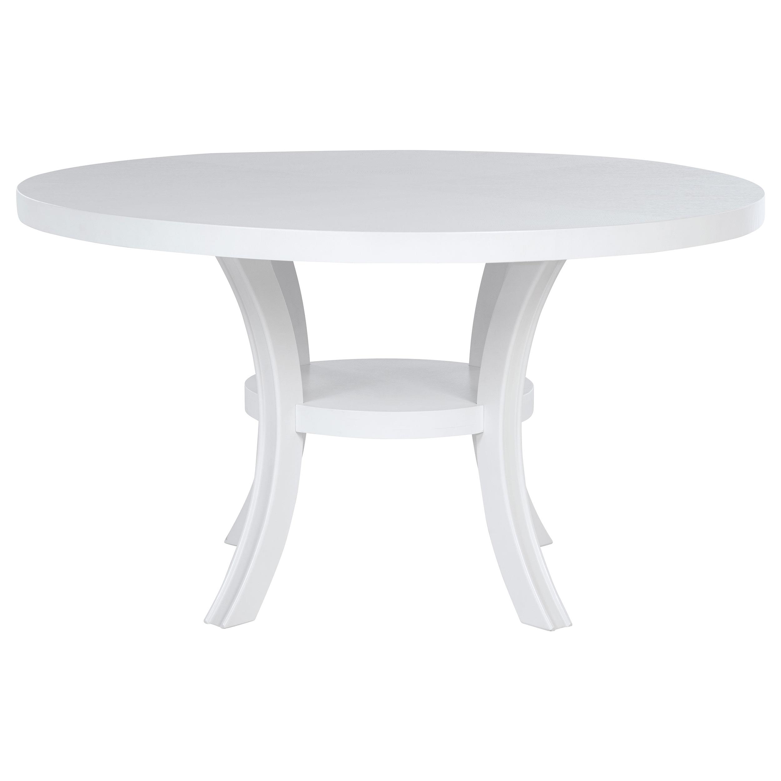 Model: 109330-S5 | Coaster Judd 5-piece 54-inch Round Wood Dining Table Set Pearl White