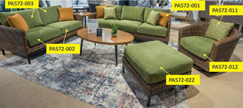 Signature Design by Ashley Horizon Hall Back Cushion