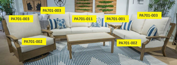 Signature Design by Ashley Rainier Ranch Seat Cushion