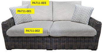 Signature Design by Ashley Kimora Back Cushion