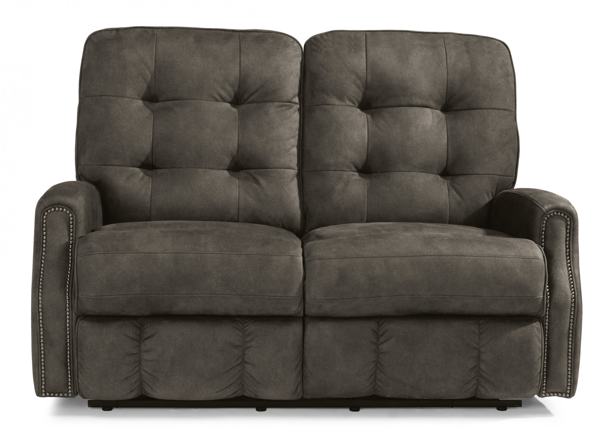 Flexsteel 388160H Devon Leather Power Reclining Loveseat with