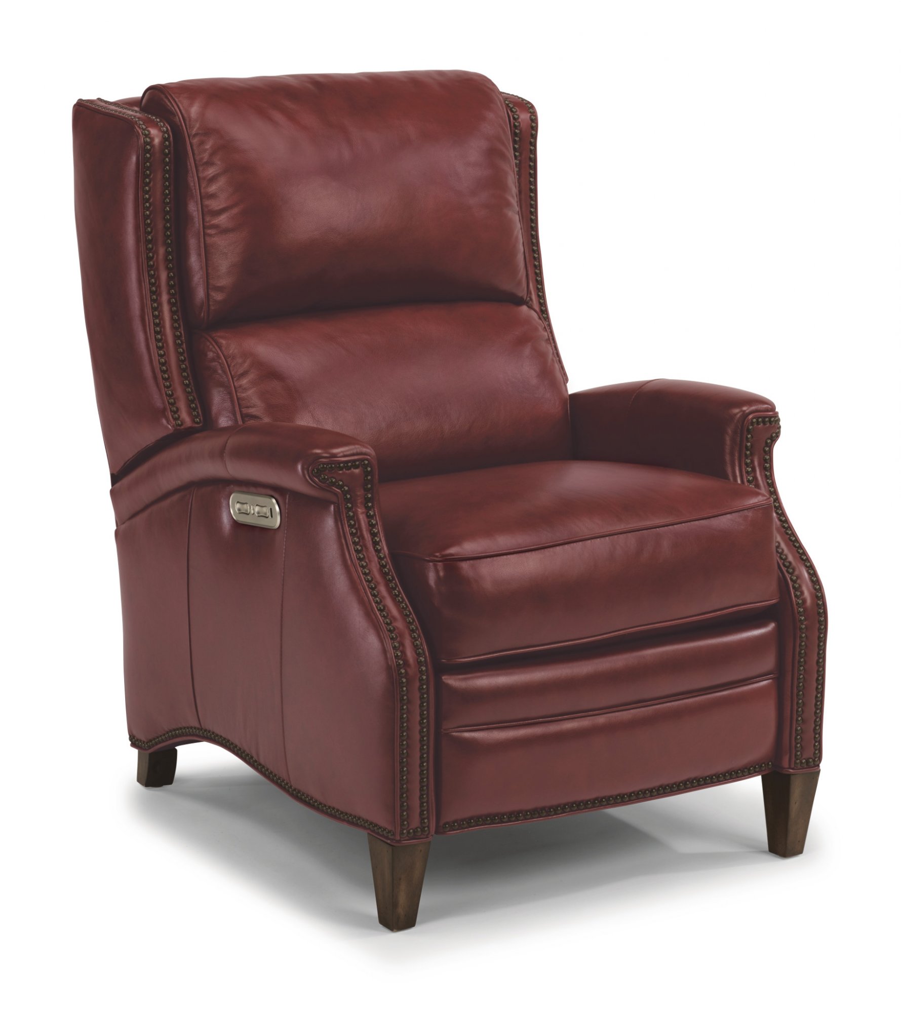 Flexsteel 130650PH Leather Power HighLeg Recliner with