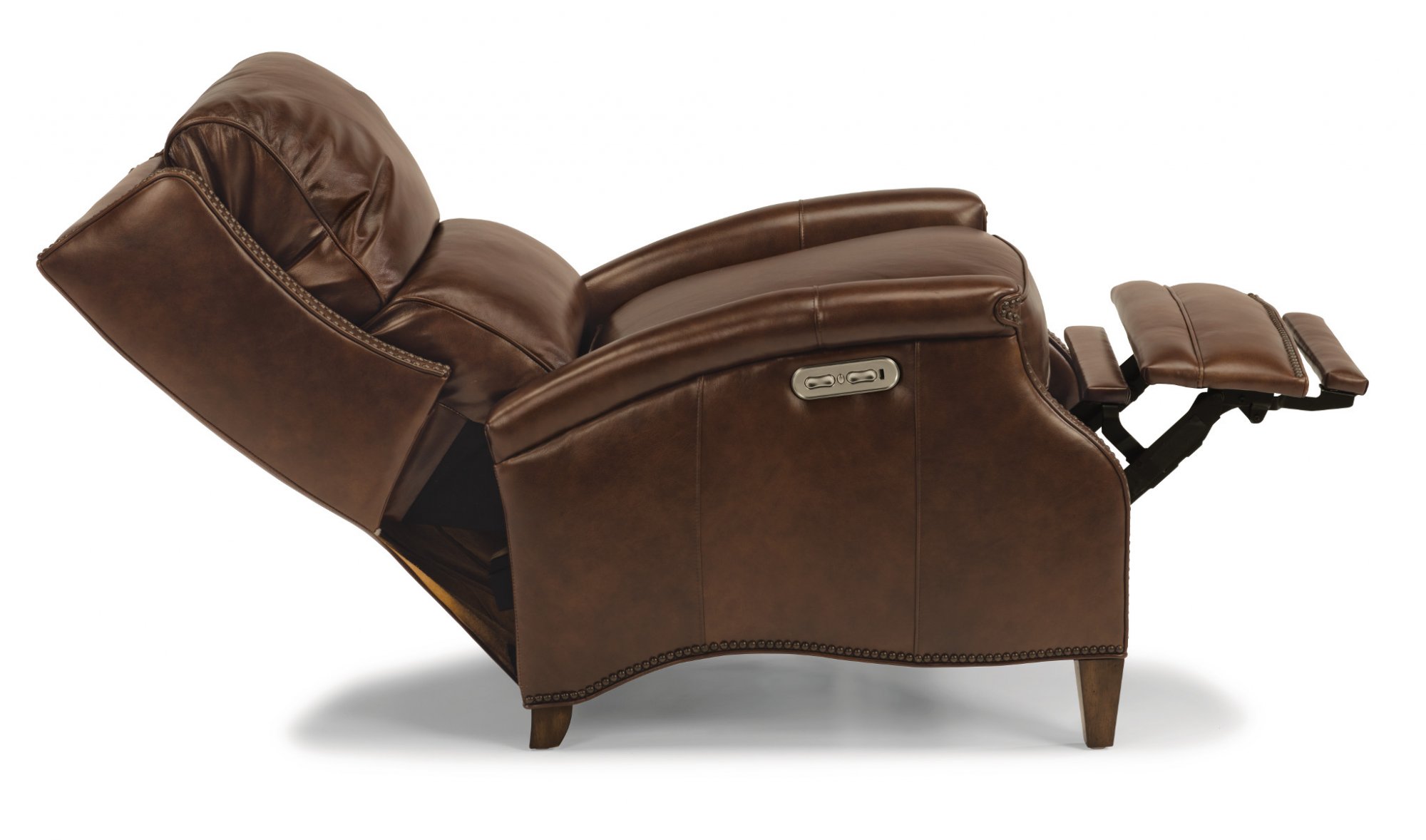 Flexsteel 130650PH Leather Power HighLeg Recliner with