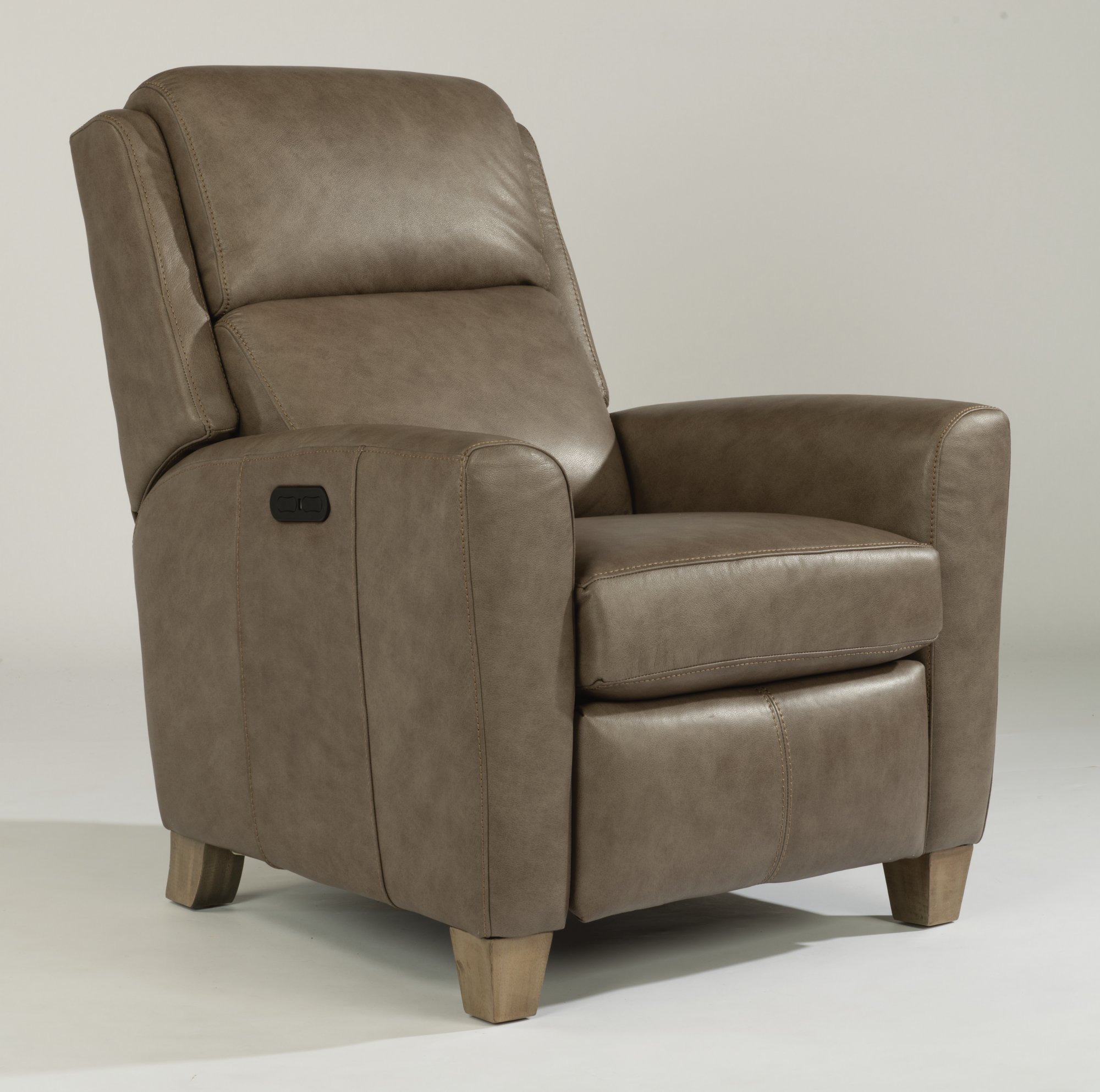 Flexsteel B3520503H Dion Leather Power HighLeg Recliner with