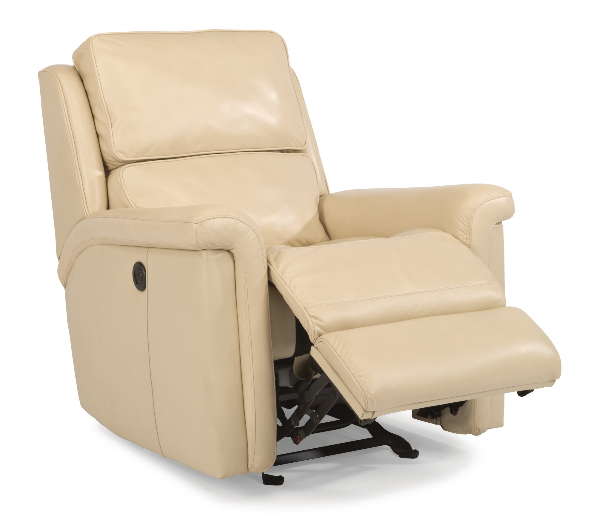 Flexsteel 1283 54p Tosha Leather Power Gliding Recliner