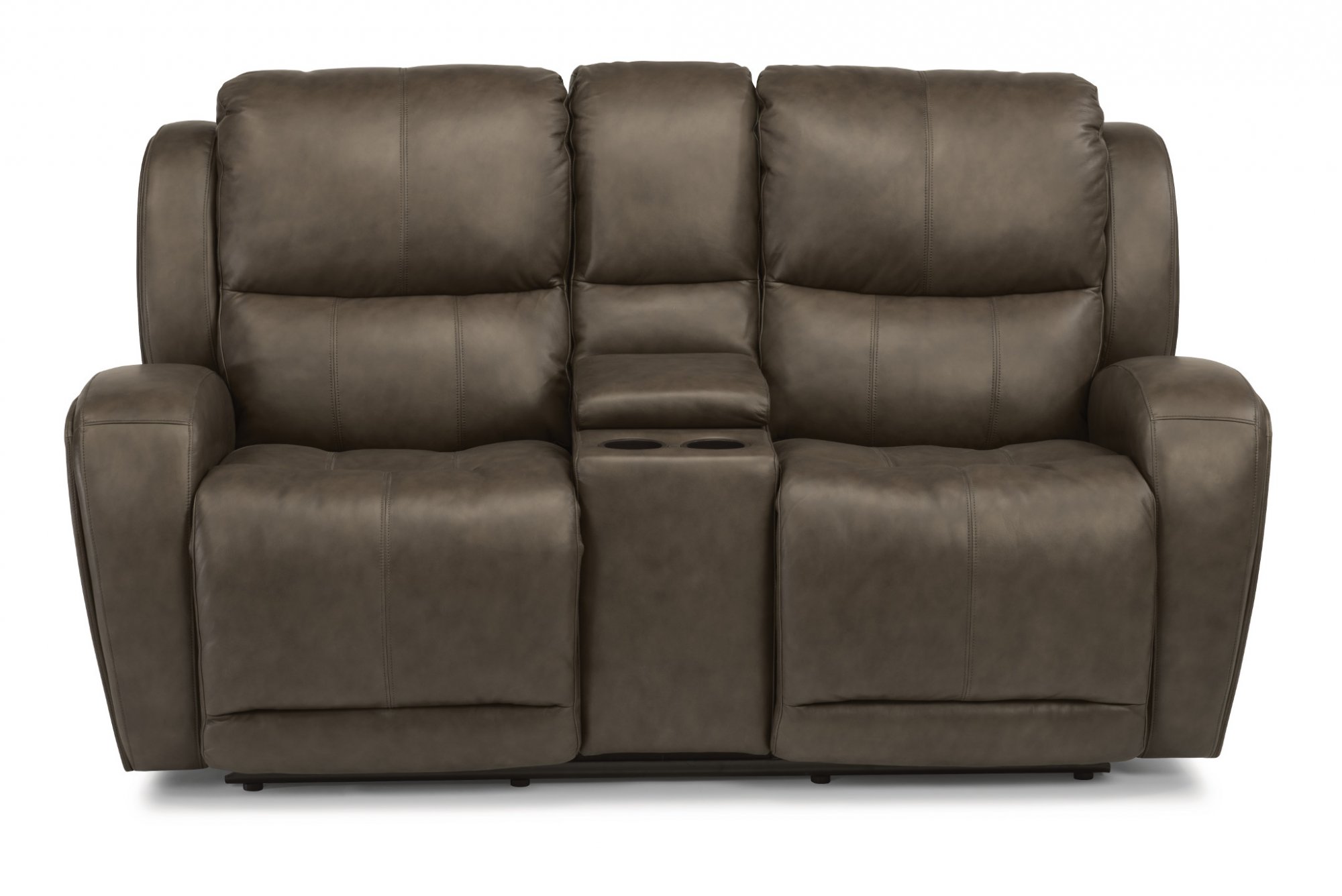 Flexsteel 1839604P Chaz Leather Power Reclining Loveseat with
