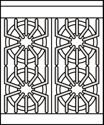 Viking 24"W/24"D GAS RANGE-4 BURNER-AL