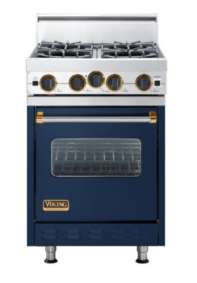 Model: VGIC2454BVBBR | Viking 24"W/24"D GAS RANGE-4B-VB/BR