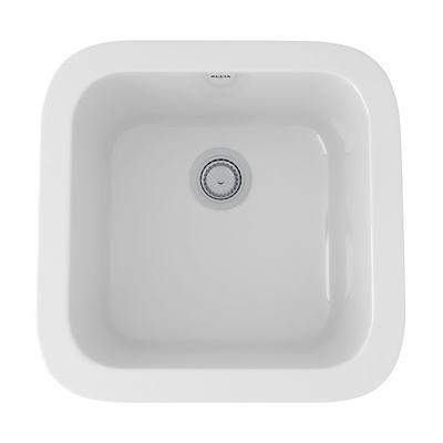ROHL Allia™ 18" Fireclay Single Bowl Bar/Food Prep Kitchen Sink