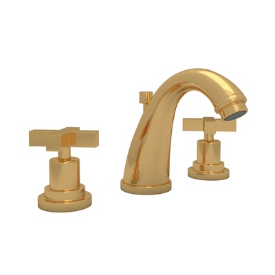ROHL Lombardia C-Spout Widespread Lavatory Faucet