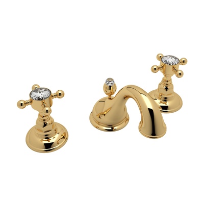 ROHL Viaggio C-Spout Widespread Lavatory Faucet