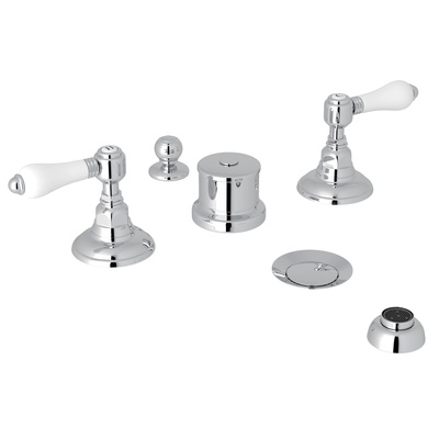 ROHL Italian Bath Five Hole Bidet Faucet