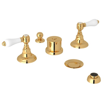 ROHL Italian Bath Five Hole Bidet Faucet