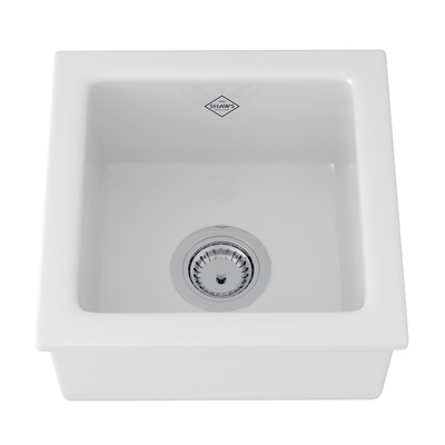ROHL Shaws Original Lancaster Single Bowl Fireclay Bar/Food Prep Sink