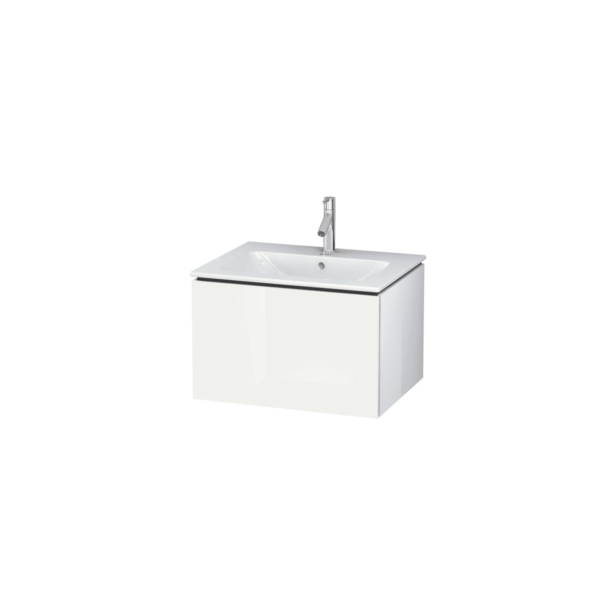 Duravit L-Cube 24-3/8" Wall Mounted / Floating Vanity Cabinet Only