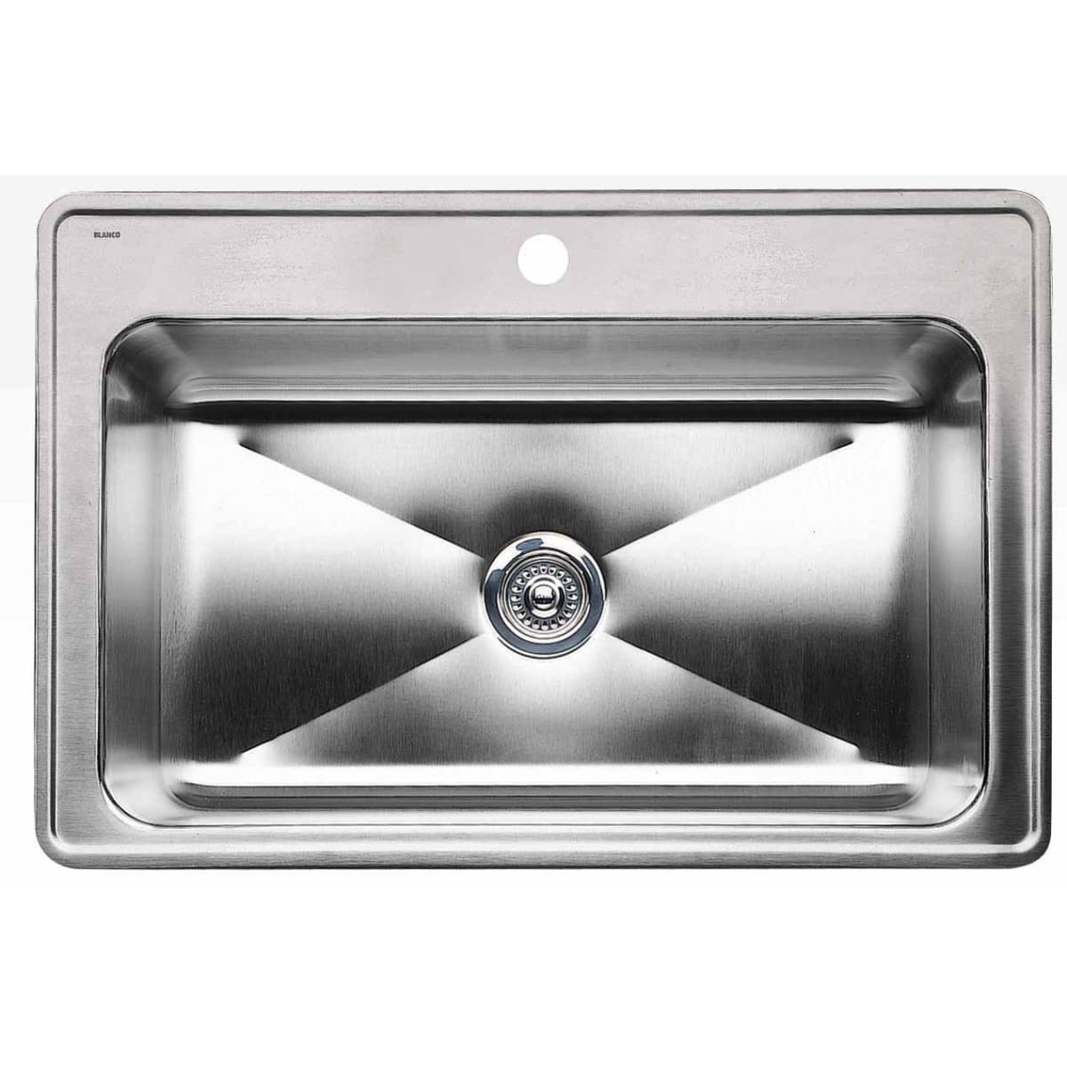 Model: 440278 | Blanco Magnum 33" Drop In Single Basin Stainless Steel Kitchen Sink