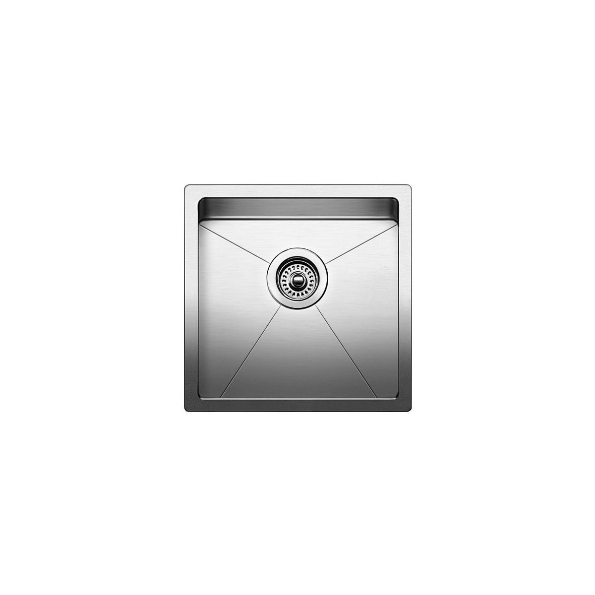 Blanco Quatrus 15" Single Basin Undermount Stainless Steel Bar Sink