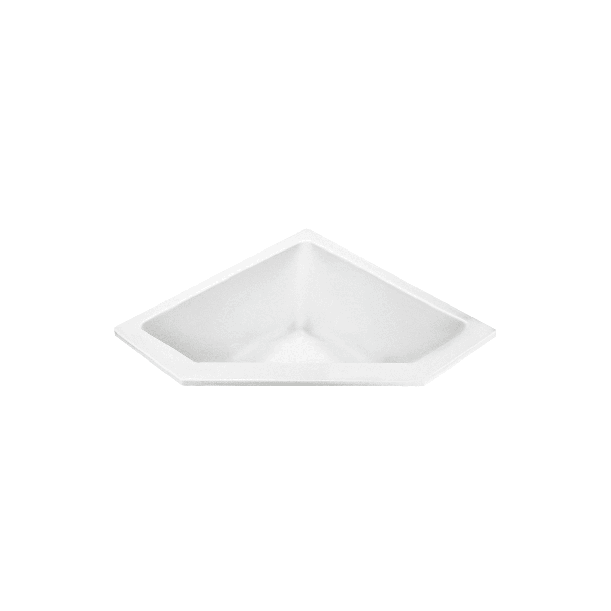 MTI Baths Deborah 2 43" Undermount Acrylic Air Bath and Whirlpool Tub with Center Drain and Overflow