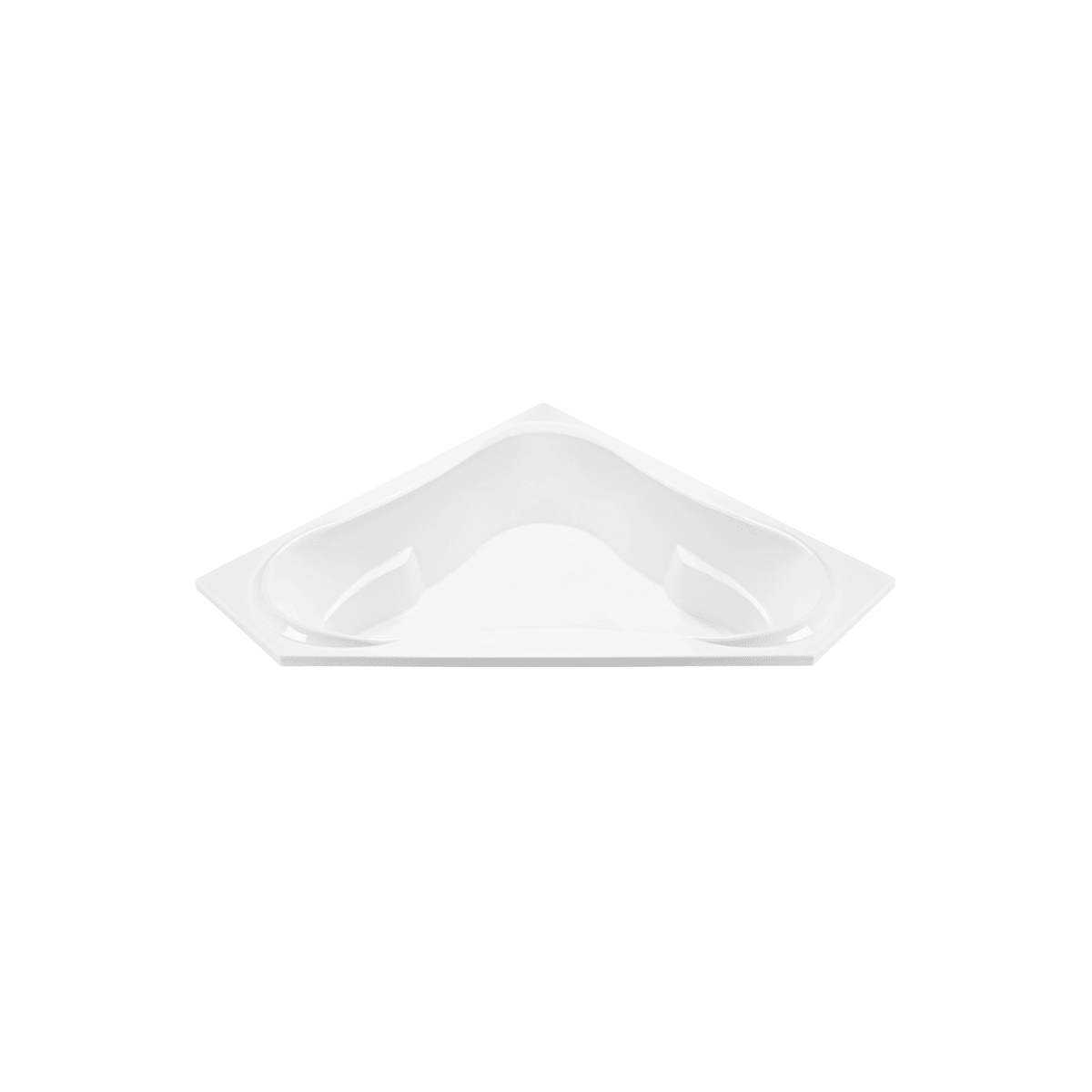 MTI Baths Cayman 5 72" Drop In Acrylic Air Bath and Ultra Whirlpool Tub with Center Drain and Overflow