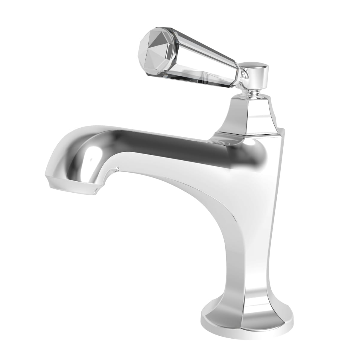Newport Brass Single Hole Bathroom Faucet with Pop-Up Drain Assembly from the Metropole Collection