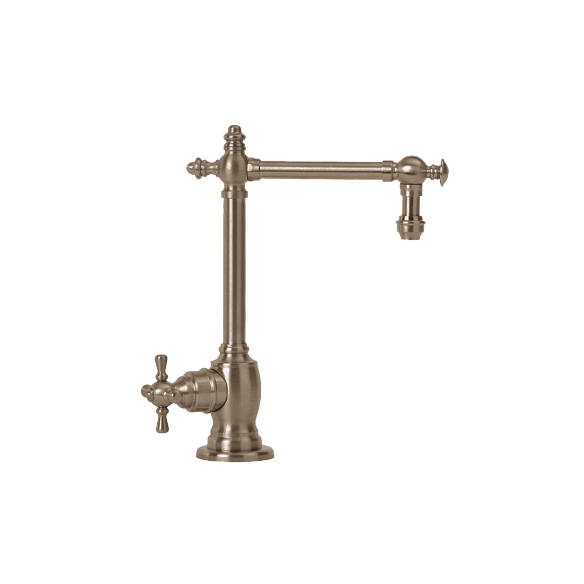 WATERSTONE Towson Filtration Faucet Cold Only with Single Cross Handle