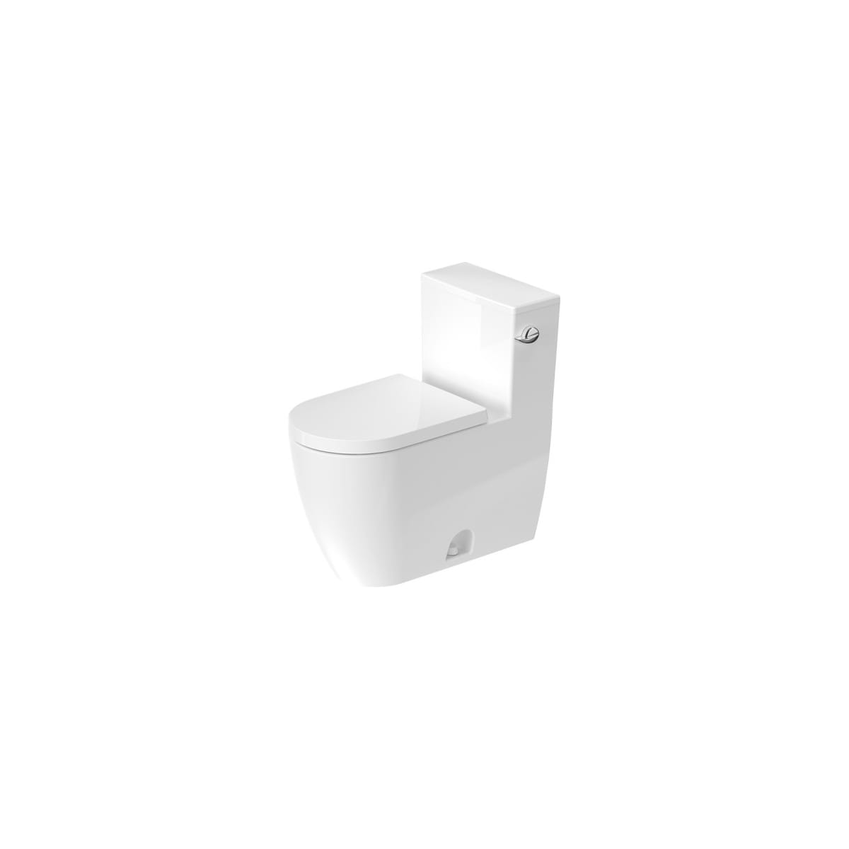 Duravit ME By Starck 1.28 GPF One Piece Elongated Chair Height Toilet with Right Hand Lever - Less Seat