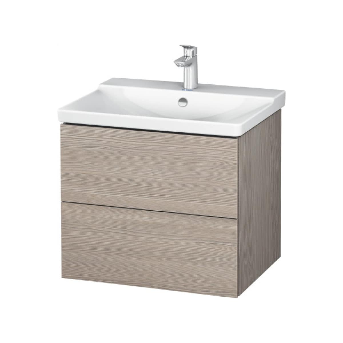 Duravit L-Cube 24-3/8" Wood Vanity Cabinet Only - Less Vanity Top